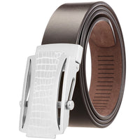 HKM-766675 Business Men's Stainless Steel Casual Belt - Model LY36-61536-8