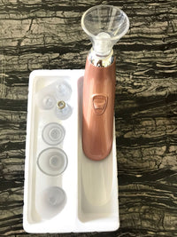 HKM-540307 Microcrystalline Blackhead Remover Pore Cleaner with 4 Suction Heads and Accessories