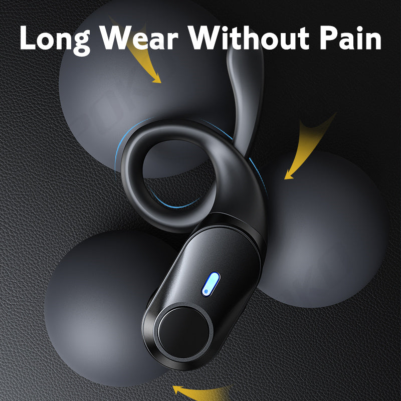 KTX-113939 T59 Bluetooth 5.1 Sports Ear-mounted Headset with Stereo Sound and Waterproof Design