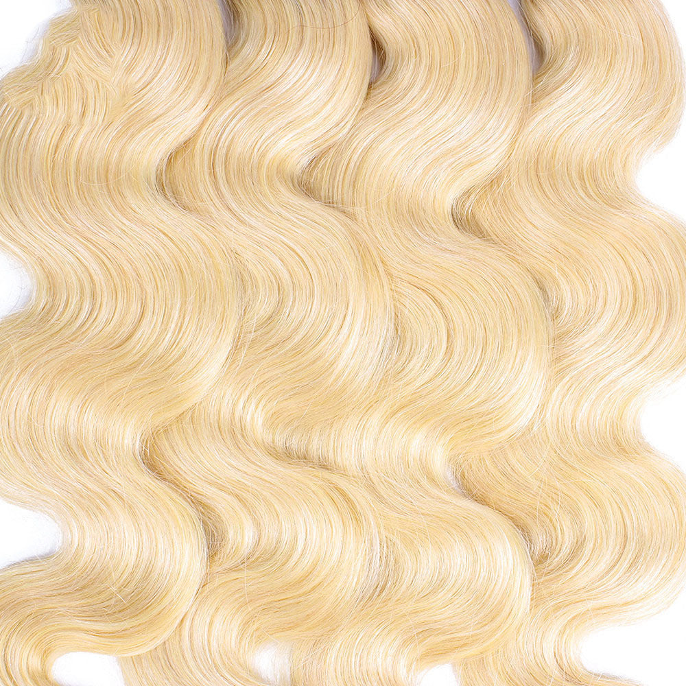 HKM-199443 Medium Long Body Wave Real Human Hair Tress with Natural Hairline