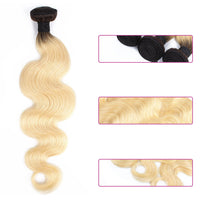 HKM-199443 Medium Long Body Wave Real Human Hair Tress with Natural Hairline