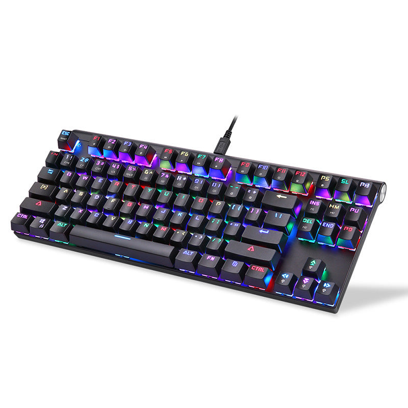 KTX-112275 Custom Full Color 87-Key Light-Up Mechanical Keyboard