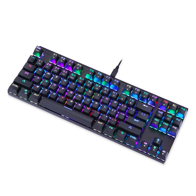 KTX-112275 Custom Full Color 87-Key Light-Up Mechanical Keyboard