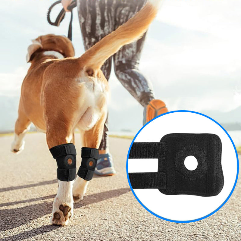 HKM-629651 Pet Dog Knee Pads for Injury Recovery and Joint Support – Adjustable Sizes Available