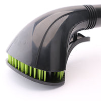 HKM-874387 Pet Grooming Brush for Effective Loose Hair Removal in Black and Green