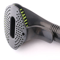 HKM-874387 Pet Grooming Brush for Effective Loose Hair Removal in Black and Green