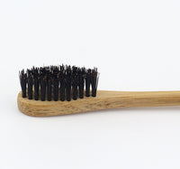 HKM-463379 Bamboo Double-Headed and Three-Headed Eyebrow Brush with Eyelash Comb - Soft and Durable Natural Material