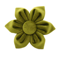 HKM-337555 Velvet Pet Collar Set with Bow Knot, Flower, Leash, Vest, and Poop Bag