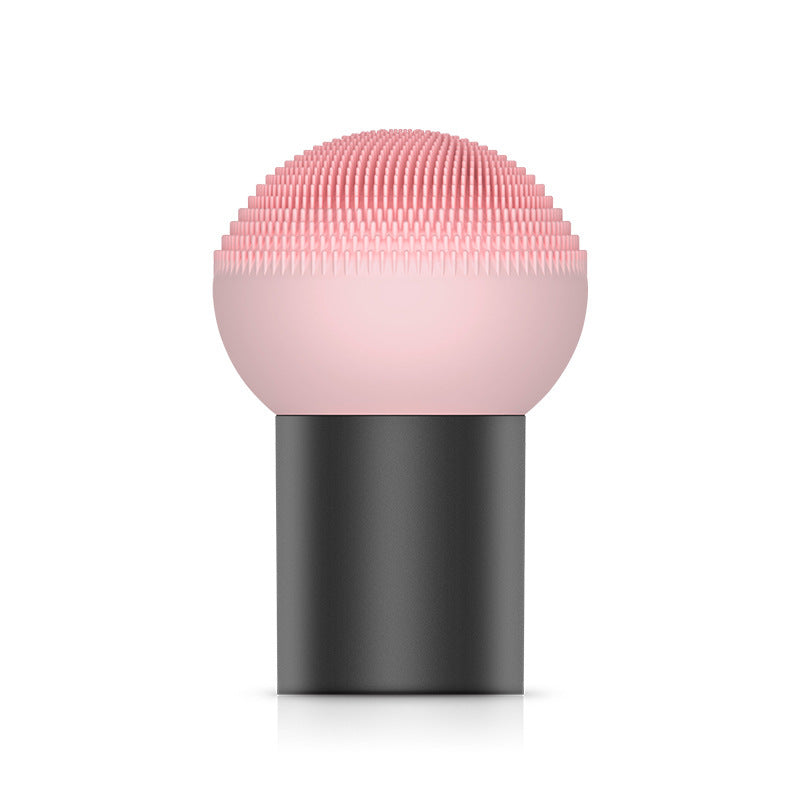 HKM-226771 Electric Silicone Facial Cleansing Brush with Ultrasonic Vibration for Blackhead and Pore Cleaning