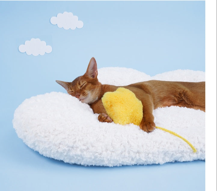 HKM-747539 Cloud Cushion Pet Sleeping Mat for Cats and Dogs, 75x46x9cm, Suitable for Pets Under 20kg