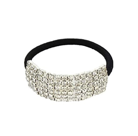HKM-477395 Rhinestone Crystal Fashion Hairpin Headdress - Set of 3 Hair Rings