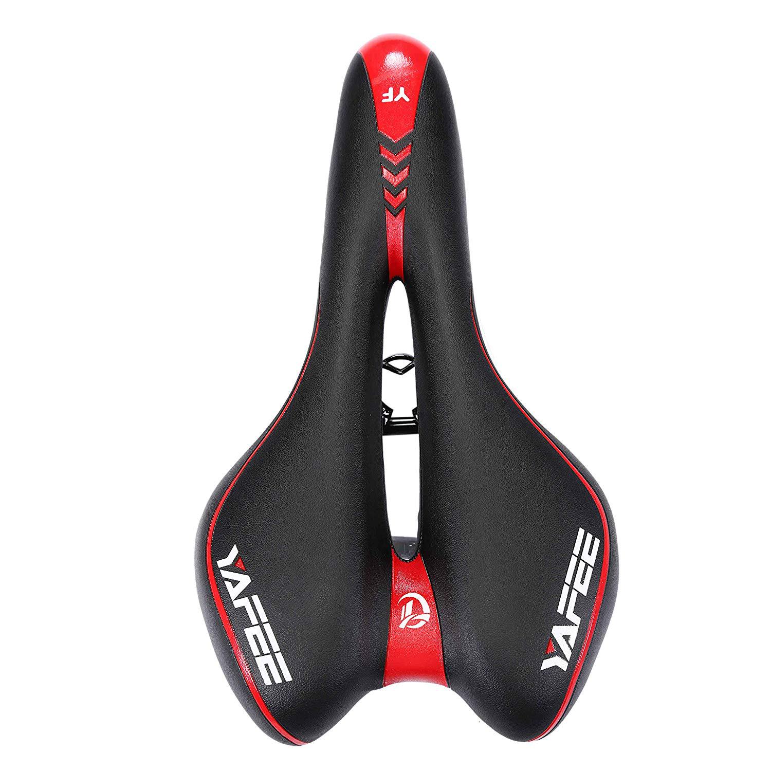 HKM-741459 Hollow Breathable Mountain Bike Saddle Cushion for Enhanced Comfort