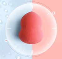 HKM-117587 Hydrophilic Polyurethane Gourd Puff Water Drops for Enhanced Hydration