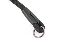 HKM-156435 Nylon Double-Ended Dog Collar - Black, Adjustable Sizes: S, M, L