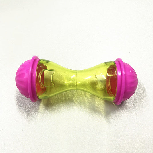 HKM-590931 Cat Food Leakage Device - Interactive Tumbler Toy for Engaging Playtime - 4.5cm High, 11cm Diameter, Lightweight Design