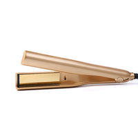 HKM-044563 Three-in-One Hair Curling Iron with Golden Finish and Universal Plug Options