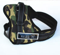 HKM-728467 Reflective Safety Harness Vest for Dogs - Chest and Back Support