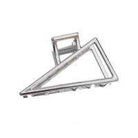 HKM-803923 Elegant Pearl Hairpin Clip - Geometric Alloy Design with Electroplating Finish