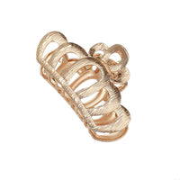 HKM-803923 Elegant Pearl Hairpin Clip - Geometric Alloy Design with Electroplating Finish