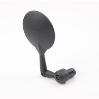 HKM-147027 Bicycle Rearview Mirror with Reflector Attachment for Enhanced Safety
