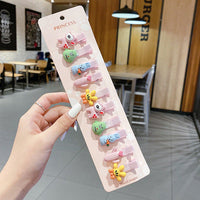 HKM-950803 Cartoon Animal Duckbill Clip Bangs Hairpin Set for Kids - 15 Cute Styles