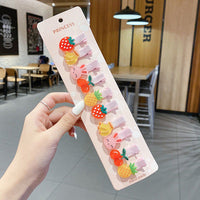 HKM-950803 Cartoon Animal Duckbill Clip Bangs Hairpin Set for Kids - 15 Cute Styles