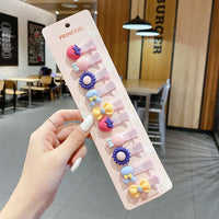 HKM-950803 Cartoon Animal Duckbill Clip Bangs Hairpin Set for Kids - 15 Cute Styles