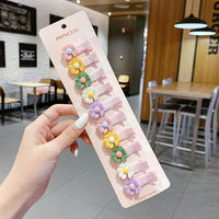HKM-950803 Cartoon Animal Duckbill Clip Bangs Hairpin Set for Kids - 15 Cute Styles