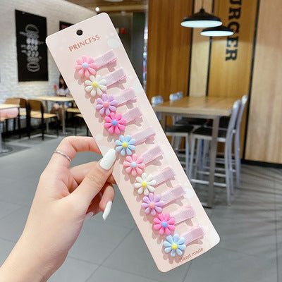 HKM-950803 Cartoon Animal Duckbill Clip Bangs Hairpin Set for Kids - 15 Cute Styles