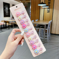 HKM-950803 Cartoon Animal Duckbill Clip Bangs Hairpin Set for Kids - 15 Cute Styles