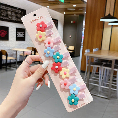 HKM-950803 Cartoon Animal Duckbill Clip Bangs Hairpin Set for Kids - 15 Cute Styles