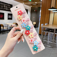 HKM-950803 Cartoon Animal Duckbill Clip Bangs Hairpin Set for Kids - 15 Cute Styles