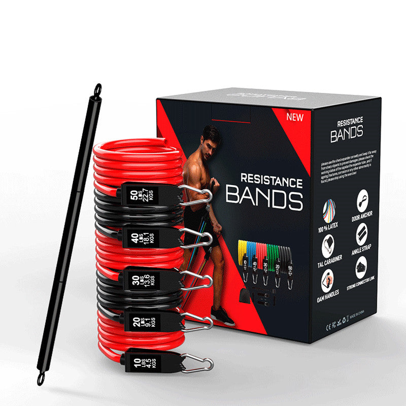 KTX-472083 Latex Resistance Training Bands for Stretching and Yoga Workouts