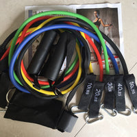 HKM-472083 Latex Resistance Training Bands for Stretching and Yoga Workouts