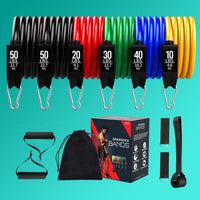 HKM-472083 Latex Resistance Training Bands for Stretching and Yoga Workouts