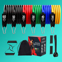 HKM-472083 Latex Resistance Training Bands for Stretching and Yoga Workouts