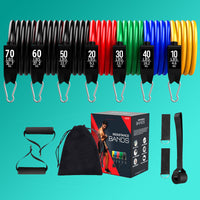 HKM-472083 Latex Resistance Training Bands for Stretching and Yoga Workouts