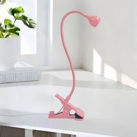 HKM-501011 Adjustable Gooseneck UV Nail Lamp with USB Clip for Efficient Nail Polish Curing