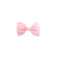 HKM-112339 Colorful Large Bow Tie Hair Clip for Children - Eco-friendly Polyester with Stainless Steel Clip