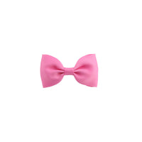 HKM-112339 Colorful Large Bow Tie Hair Clip for Children - Eco-friendly Polyester with Stainless Steel Clip