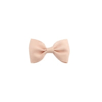 HKM-112339 Colorful Large Bow Tie Hair Clip for Children - Eco-friendly Polyester with Stainless Steel Clip
