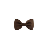 HKM-112339 Colorful Large Bow Tie Hair Clip for Children - Eco-friendly Polyester with Stainless Steel Clip