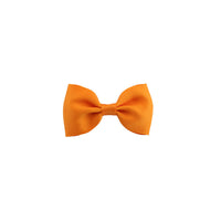 HKM-112339 Colorful Large Bow Tie Hair Clip for Children - Eco-friendly Polyester with Stainless Steel Clip