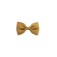 HKM-112339 Colorful Large Bow Tie Hair Clip for Children - Eco-friendly Polyester with Stainless Steel Clip