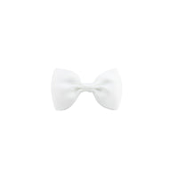 HKM-112339 Colorful Large Bow Tie Hair Clip for Children - Eco-friendly Polyester with Stainless Steel Clip