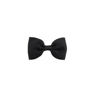 HKM-112339 Colorful Large Bow Tie Hair Clip for Children - Eco-friendly Polyester with Stainless Steel Clip
