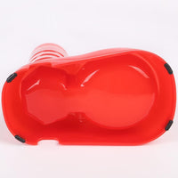 HKM-929811 Automatic Pet Water Feeder - Plastic Bowl, 22cm Diameter, Suitable for Dogs and Cats