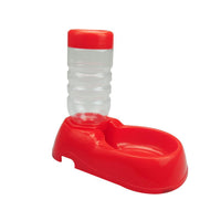 HKM-929811 Automatic Pet Water Feeder - Plastic Bowl, 22cm Diameter, Suitable for Dogs and Cats