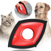 HKM-162387 Pet Fur Removal Tool for Carpets, Sofas, and Cars - Silicone Lint Brush for Dogs and Cats