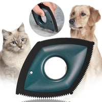 HKM-162387 Pet Fur Removal Tool for Carpets, Sofas, and Cars - Silicone Lint Brush for Dogs and Cats